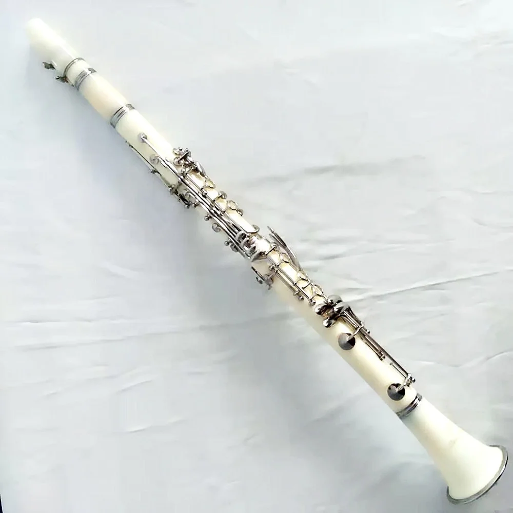 

colorful clarinet Bb tone nickel plated 17 keys hot sell in musical instrument