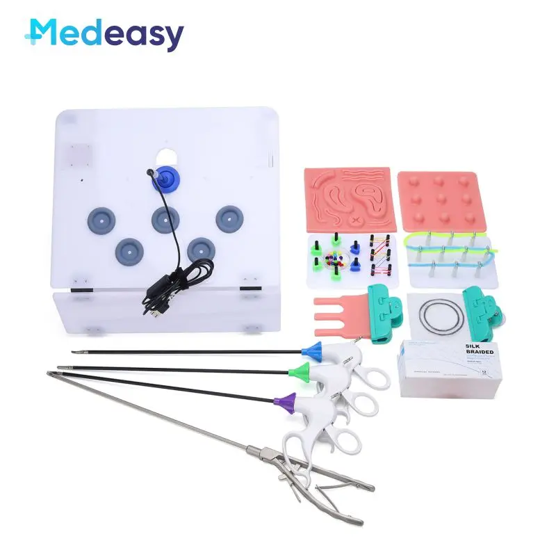 

laparoscopic training simulator, laparoscopic training box with 1080P HD endoscope camera, laparoscopy endo trainer