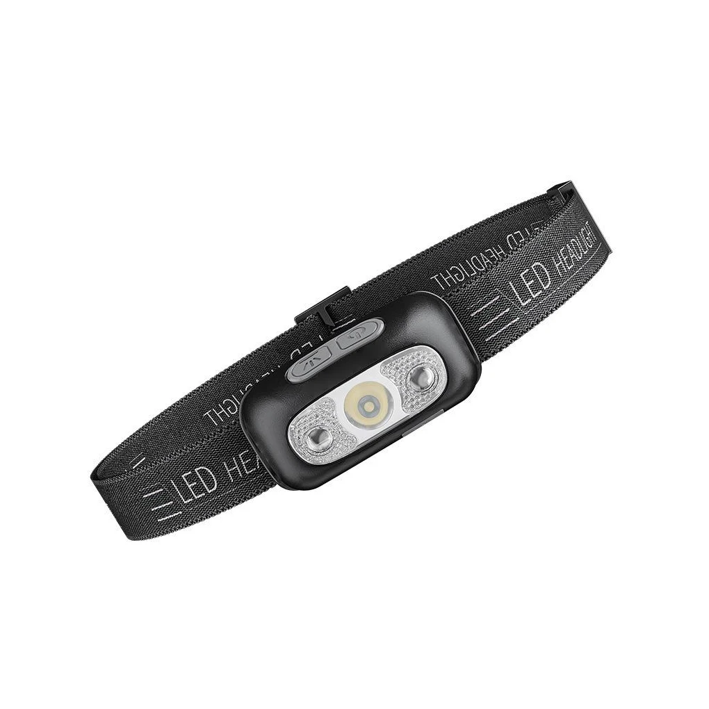 

LED Induction Headlight Lightweight USB Fast Charging XPE Multifunction 3 Modes Torch Hand-free Headlamp Elastic Headband