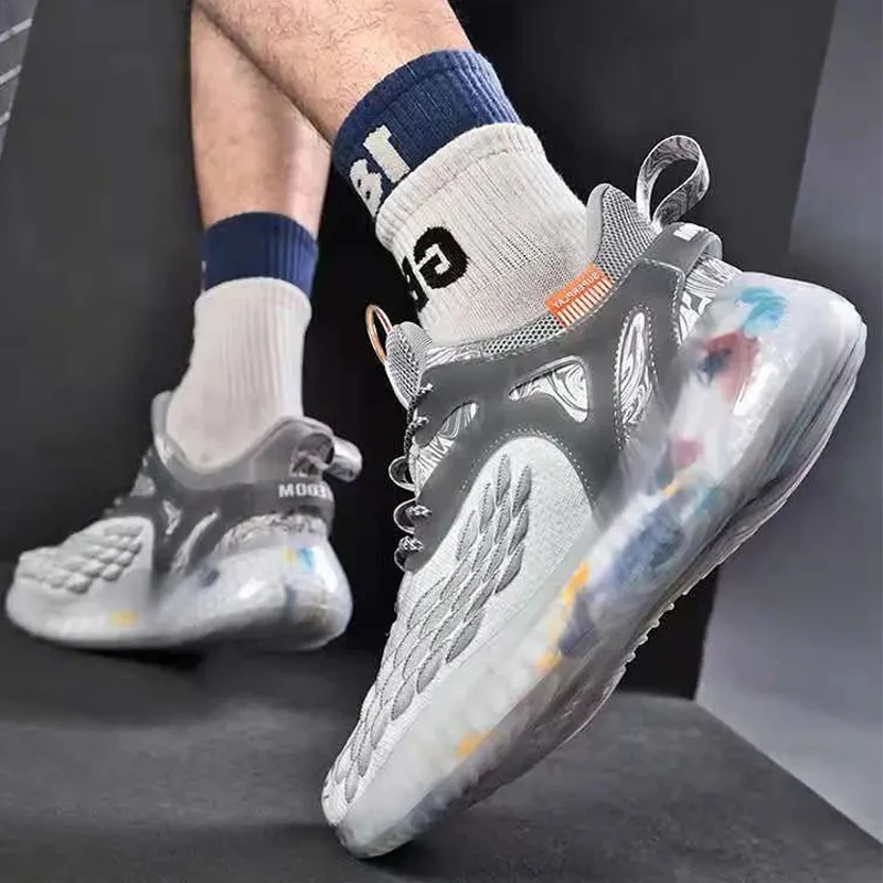 Men Casual Sports shoes Male Tenis Luxury Sneakers Trainer Race Running Shoes for men