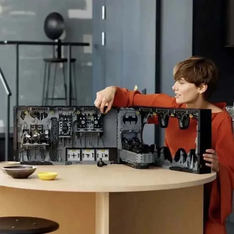 76252 Batcave Shadow Box Классическая модель игрушки для детей и мальчиков подарки на день
