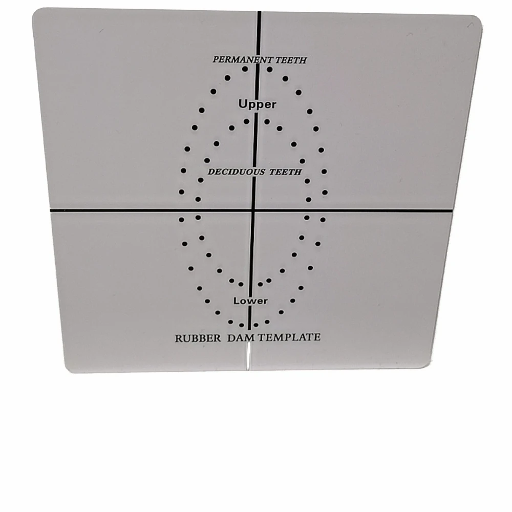 2 шт. стоматологические инструменты резиновые плоры шаблон позиционирующая