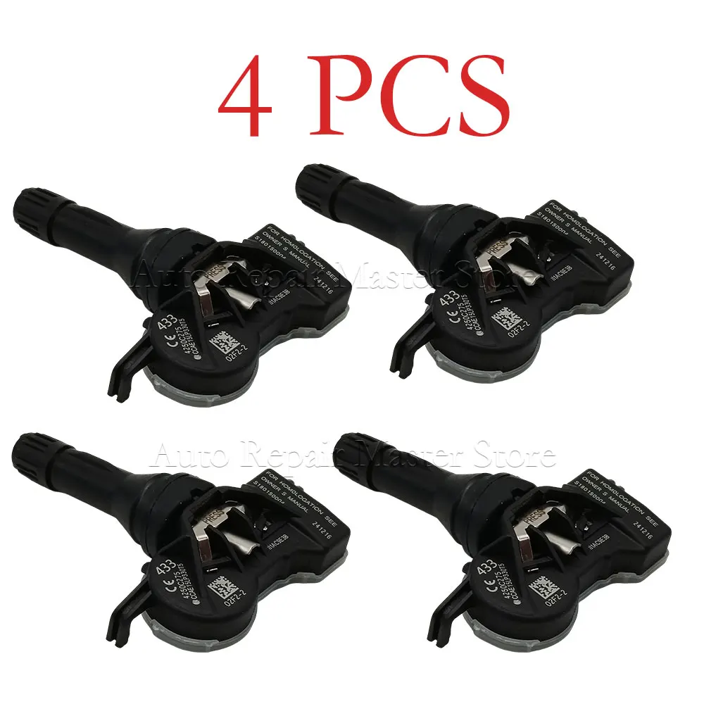 

1/4 шт. 433 МГц датчик давления в шинах TPMS 4250C275 S 180150004 ДЛЯ Mitsubishi PAJERO SPORT III 2014-2025