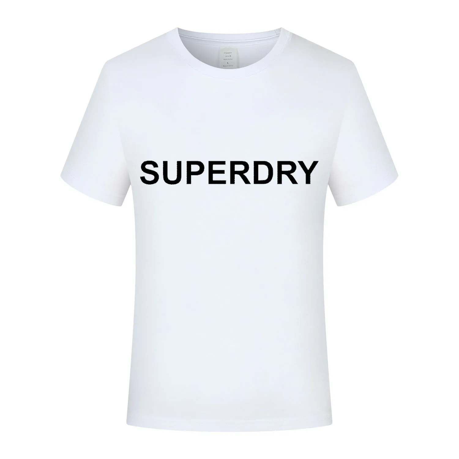 

Superdry 2023 New Casual Summer Wear Men's Pure Cotton Round Neck T-shirt Printed Men's Sports Comfortable Short Sleeve 64