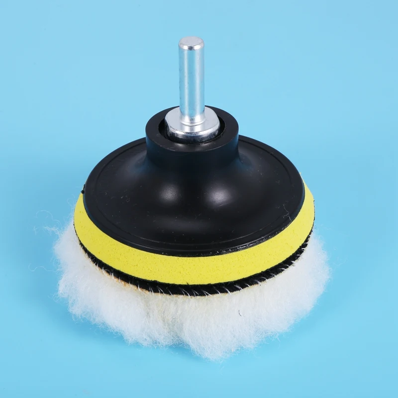 Губка для полировальных колодок наборы шерстяных насадок 3 дюйма полировки