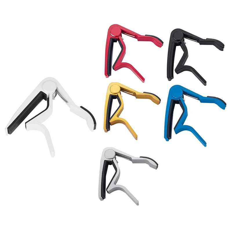 

Acoustic/Electric/Classic Aluminium Alloy Guitar Capo Quick Change Key Clamp
