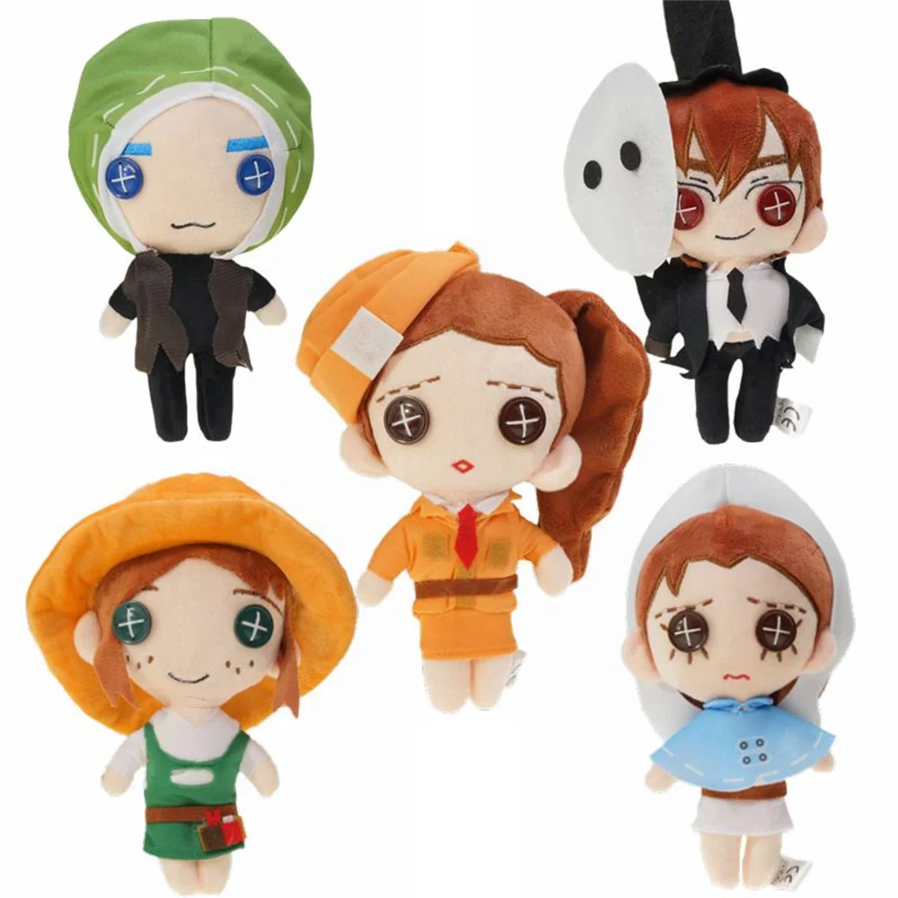 

Identity V Plush Doll Mascot Plushie Toy Mercenary Gardener Doctor Jack Air Force Stuffed Figure Cosplay Props Kids Fans Gifts