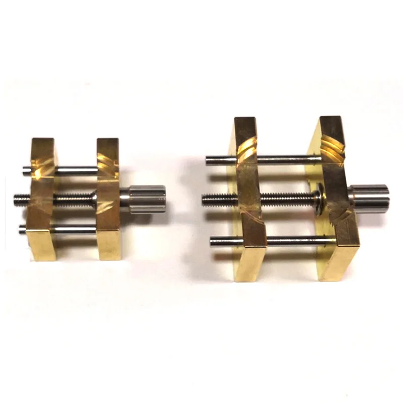 

2pcs Multi-function Adjustable Brass Movement Case Holder Watch Vise Watchmaker Repairing Tool