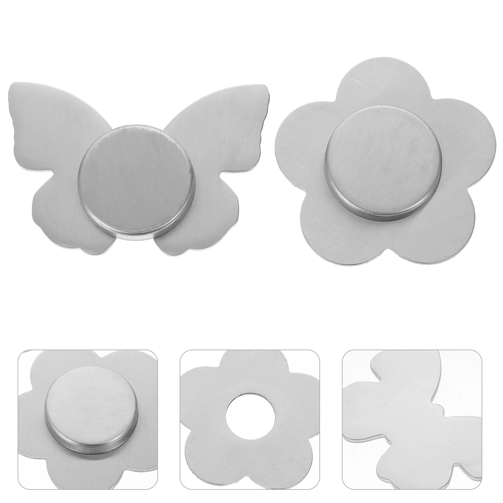 

Magnetic Curtain Weights Drapery Weights Magnet Flower Shaped Stainless Steel Tablecloth Magnets Window Curtain Pendant Coats