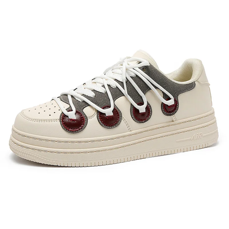 

Thick Soled Unisex Board Shoes Vulcanized Shoes Men Platform Shoes Zapatos De Mujer Sneakers Waterproof New Designer Shoes Male