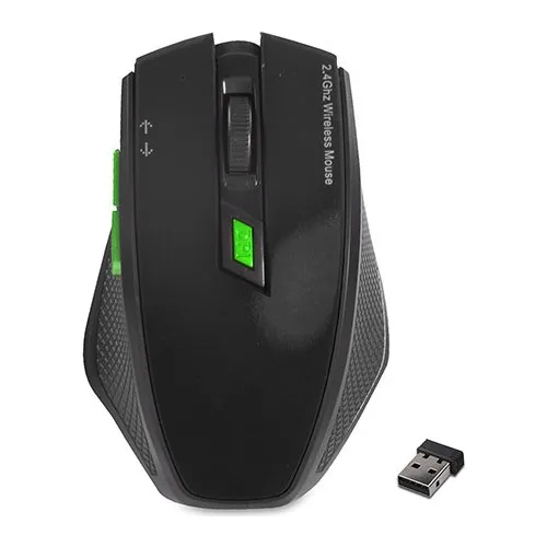 

Оптическая беспроводная мышь Everest SMW-777 USB, черная, 2,4 ГГц