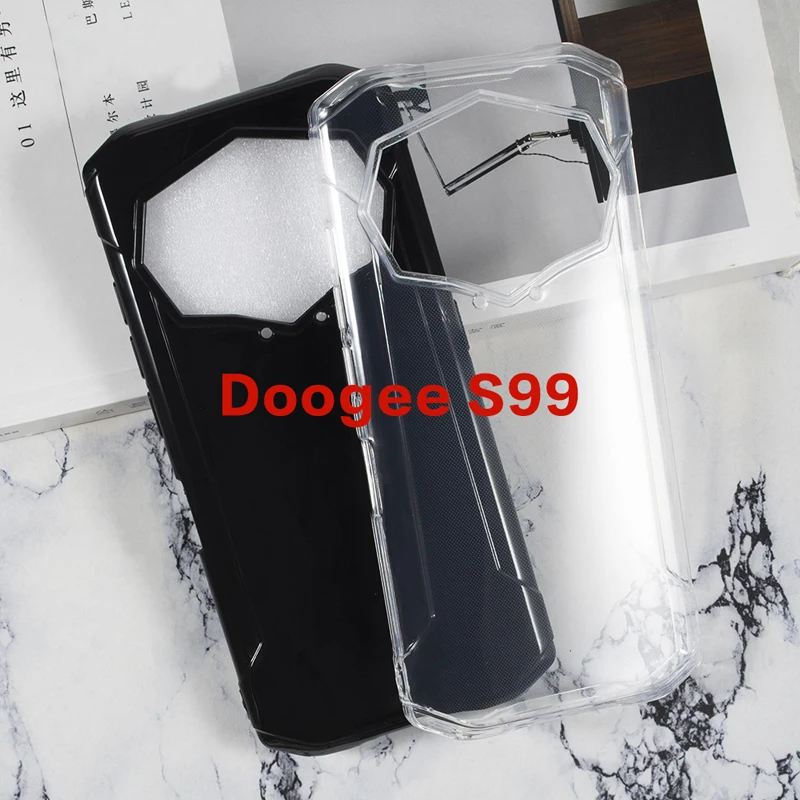 Чехол Для Doogee S99 6,30 дюйма, мягкий силиконовый чехол из ТПУ, противоударный чехол для корпуса Doogee S99 s99, защитный бампер для телефона