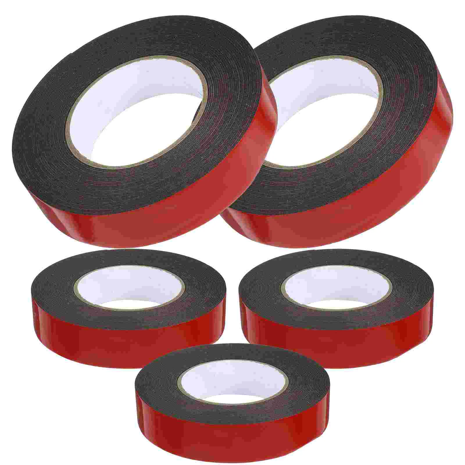 

5 Rolls Strong Adhesive Double Sided Tape Heavy Duty Tape Mounting Tape for Home