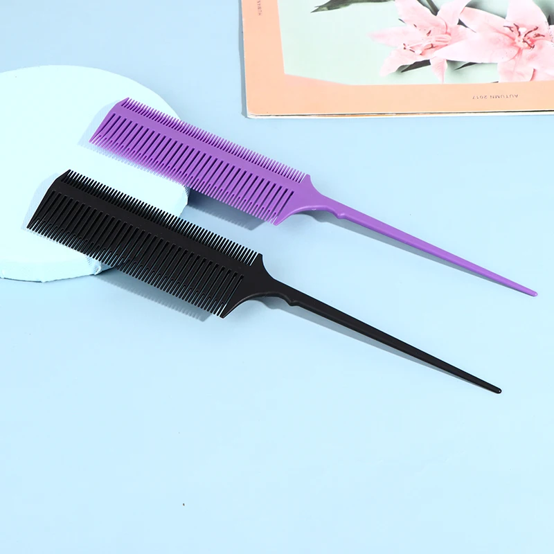 

Hairdressing Pick-and-dye Comb Dyeing Bar Dyeing Hair Salon Zoning Dyeing Comb Hair Care Styling Accessories