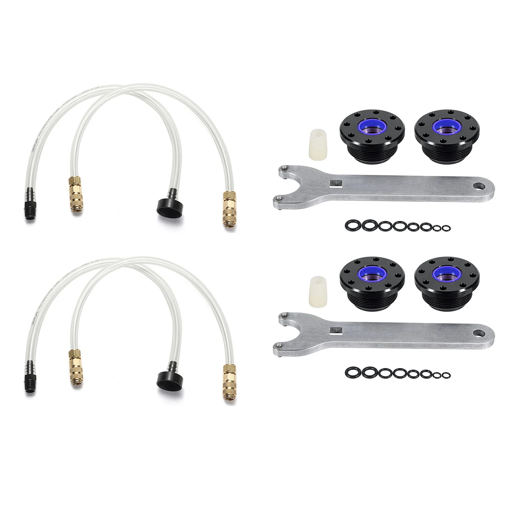 

Комплект Уплотнений 2X HS5157, комплект уплотнений гидравлического цилиндра с передним креплением, комплект гаечных ключей и отверстий для гид...