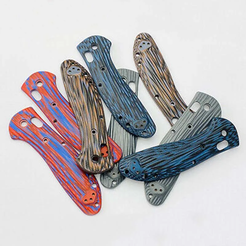 Одна пара нашивок на ручку G10 для Benchmade Griptilian 551/50 с градиентом цвета