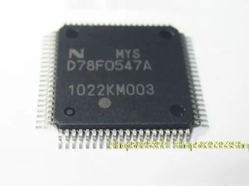 10pcs New D78F0547 D78F0547A D78F0547GC QFP-80 microcontroller chip