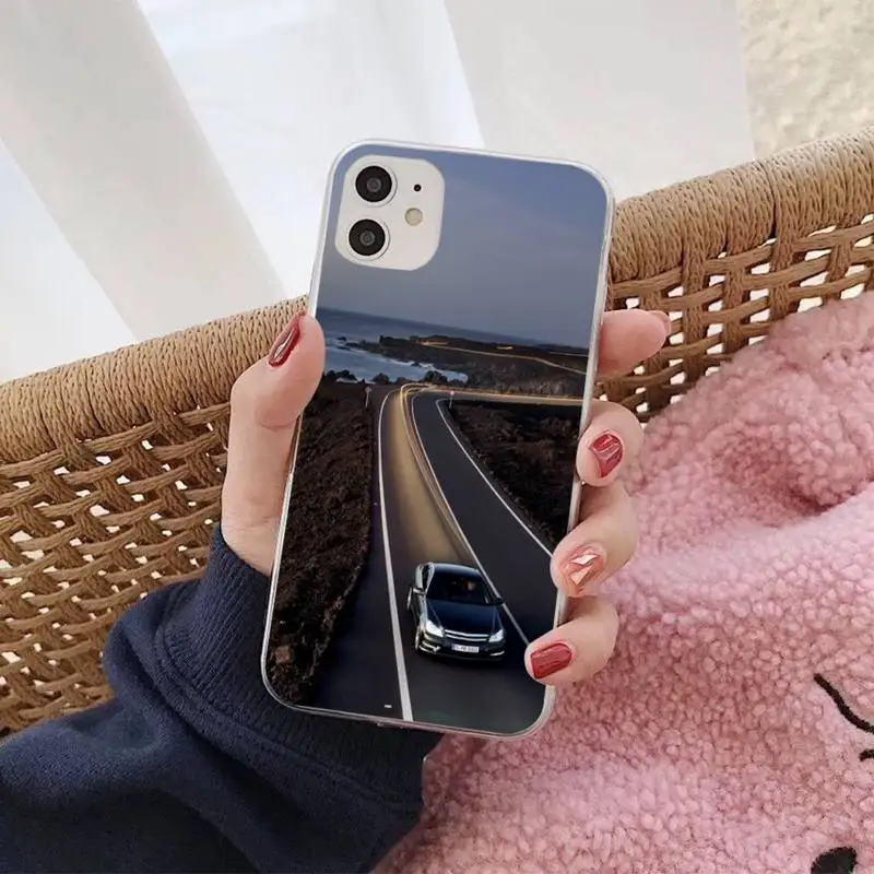 Чехол для телефона MaiYaCa с изображением спортивного автомобиля и пейзажа iPhone 11 12 13