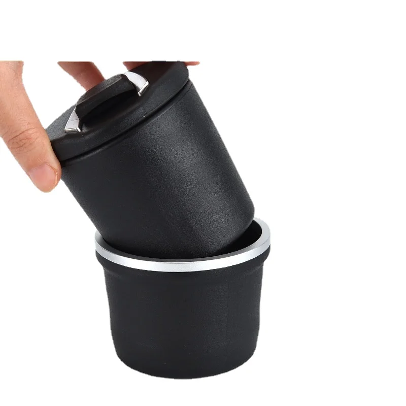 

1 universal hanging LED light car ashtray with lid