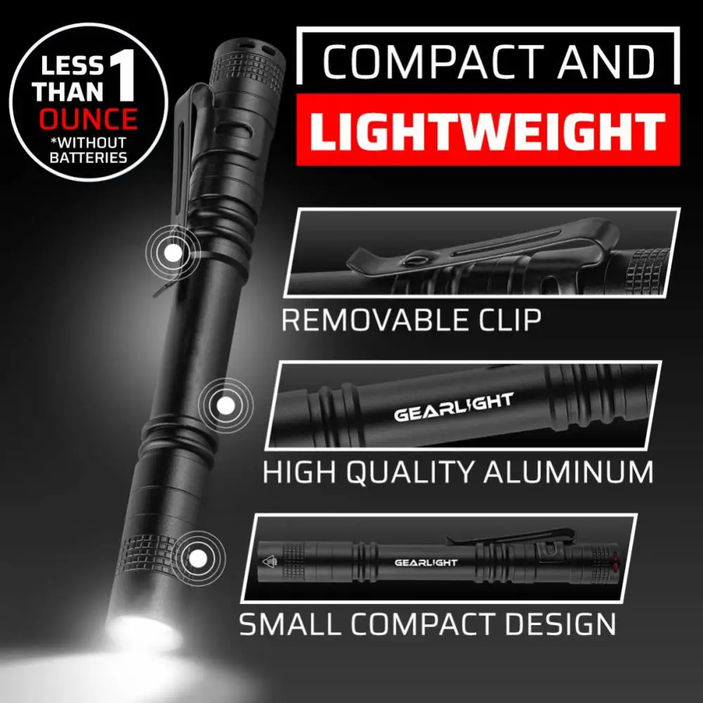 

Energy-saving Rechargeable Lamp Ultra Bright Waterproof Xpe Flashlight Pen-shaped Flashlight Portable Ultra Powerful Flashlight