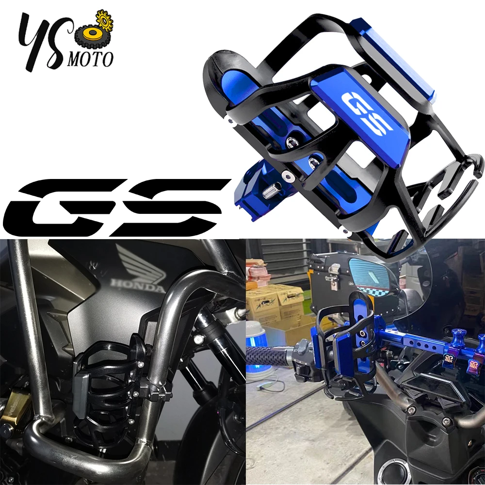 

For BMW R1250GS R1200GS LC ADV f850 gs F750GS F650GS F850GS G310GS G310R Motorbike Beverage Water Bottle Cage Drink Cup Holder