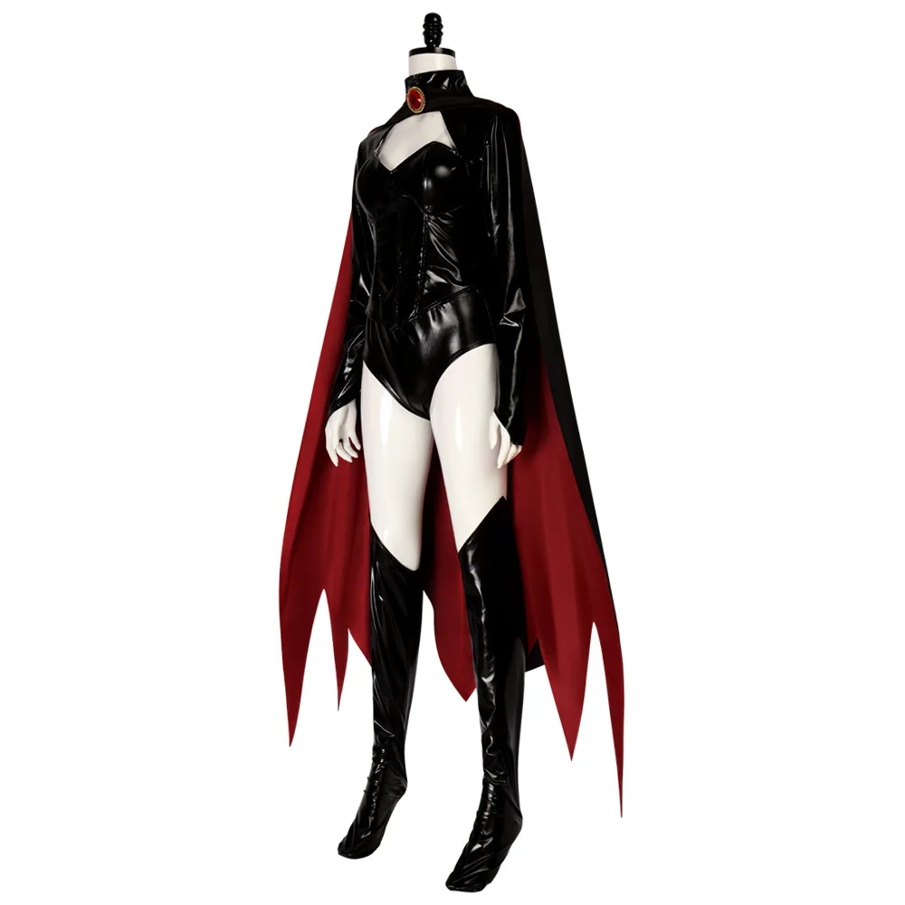 Madely Cosplay Madelyne Pryor Costume Movie Super Villain X Oufits Female Women Cloak Fantasy Outfits Halloween Carnival Suit
