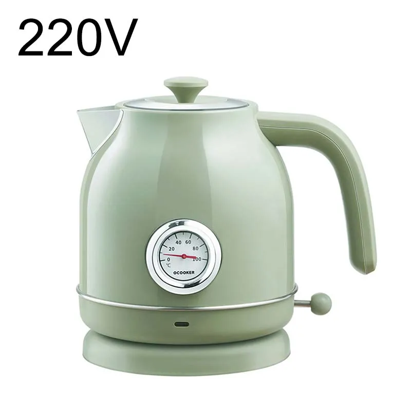 

Электрический чайник Ретро-термометр белый 1,7 л