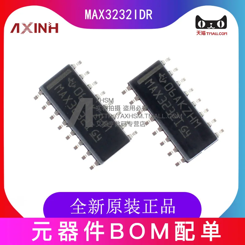 

free shippingMAX3232IDR MAX3232 MAX3232ID SOIC-16 RS-232 10pcs
