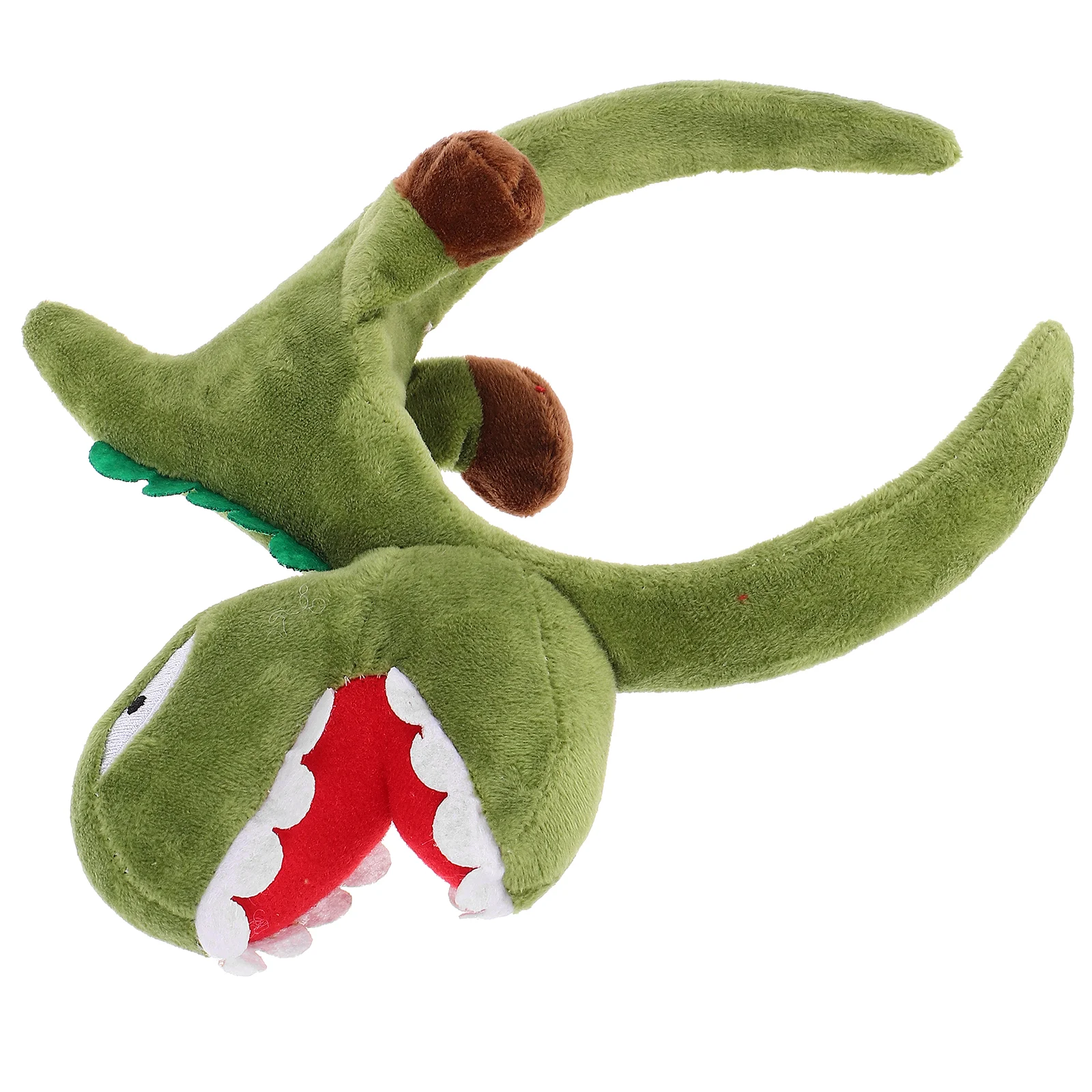 Детская пластиковая повязка на голову в форме динозавра