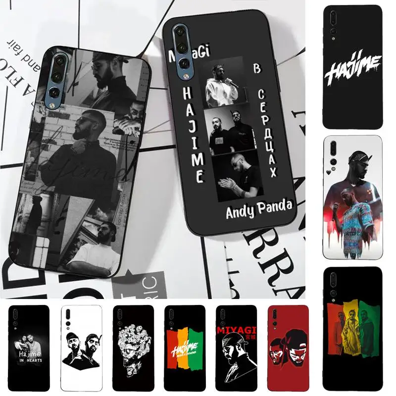 

Hajime MiyaGi Andy Panda Phone Case for Huawei P30 40 20 10 8 9 lite pro plus Psmart2019