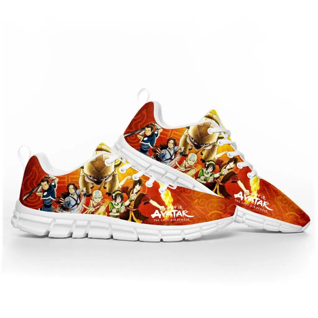 

Avatar The Last Airbender, спортивная обувь для мужчин, женщин, подростков, детей, детские кроссовки, под заказ, высококачественные кроссовки, Белая обувь для пар