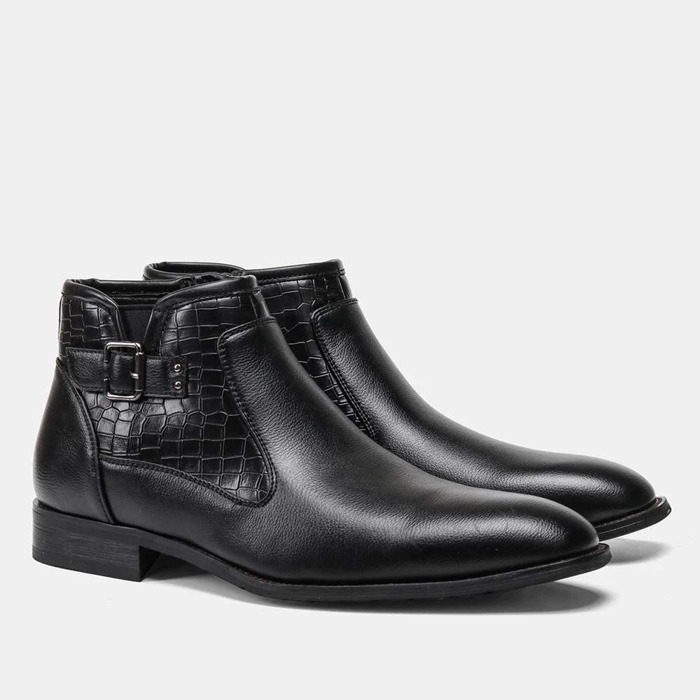 

Comfortable Winter Boots Men Warmest Leather Winter Shoes Men
