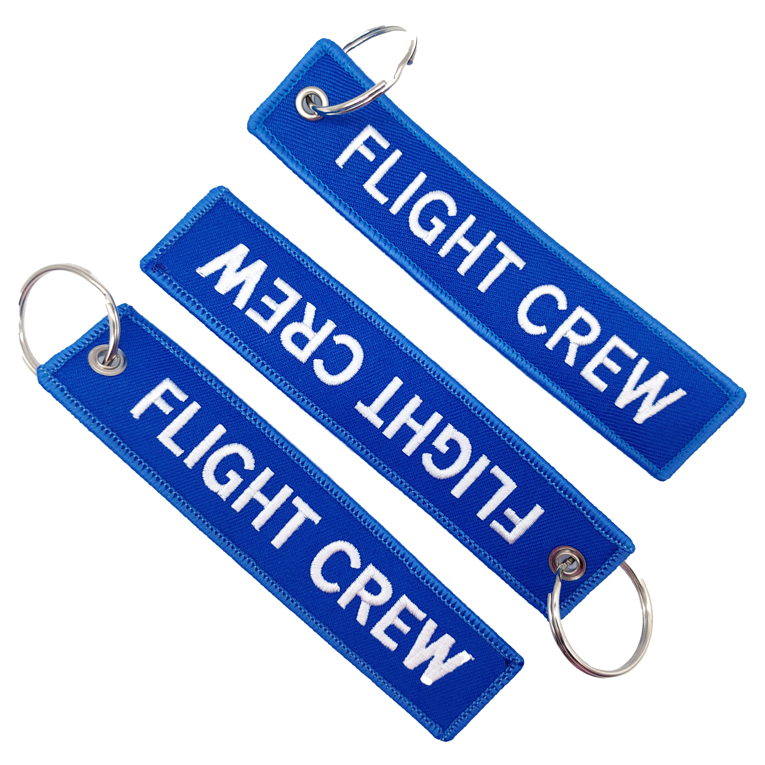 1 шт. двухсторонний брелок для ключей с вышивкой