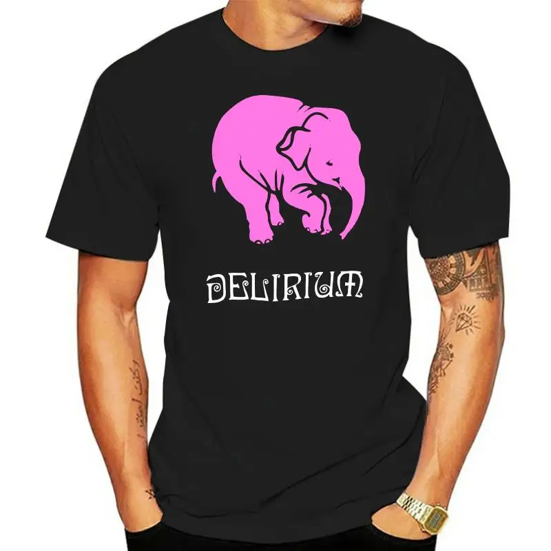 

Big Tall T-Shirt 2XL - Pink Elephant Delirium Tremens Belgian Beer - XXL