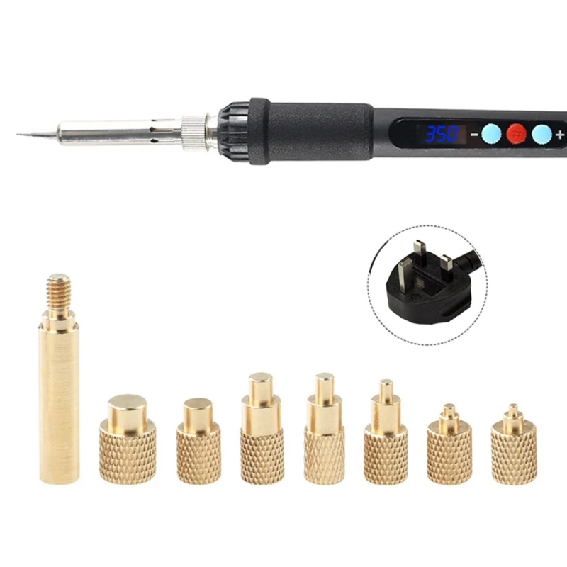936 Паяльное жало с термоплавкой гайкой пресс-головка для 3D-принтеров паяльник