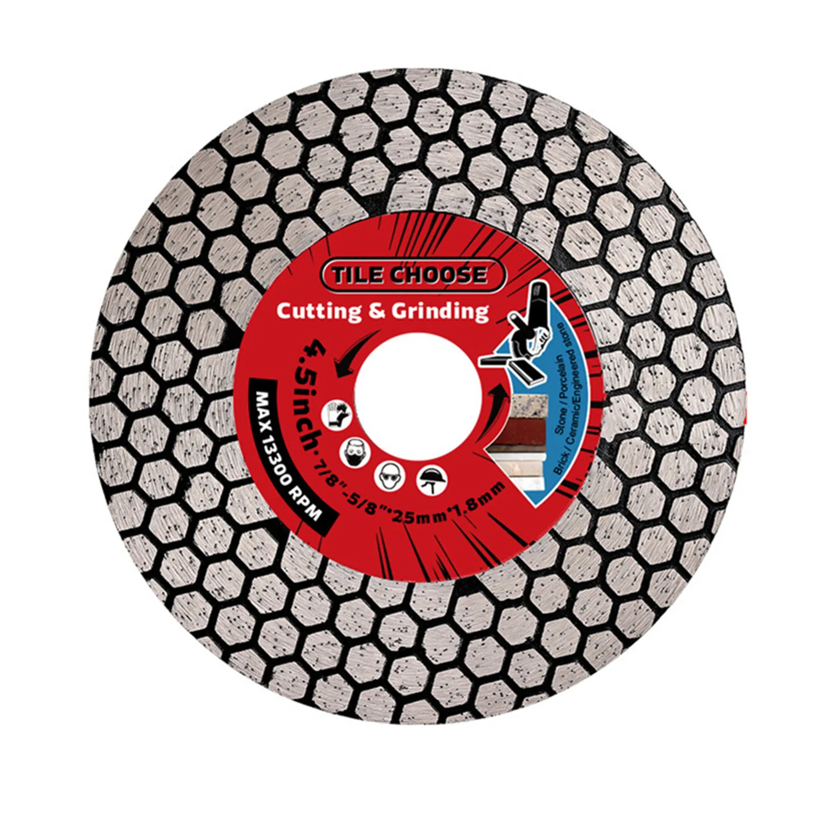 

115mm/125mm Diamond Saw Blade Cutting Disc Ceramic Tile Porcelain Marble Circular Saw Blade For Cutting Grinding Stone