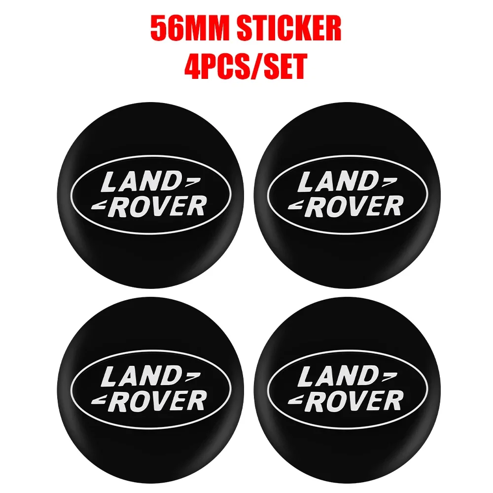 

Для Land Rover Defender 90 110 Discovery 2 4 Freelander 1 Evoque 4 шт. 56 мм автомобильные колпаки ступицы колес, центральные колпаки, наклейки на обод