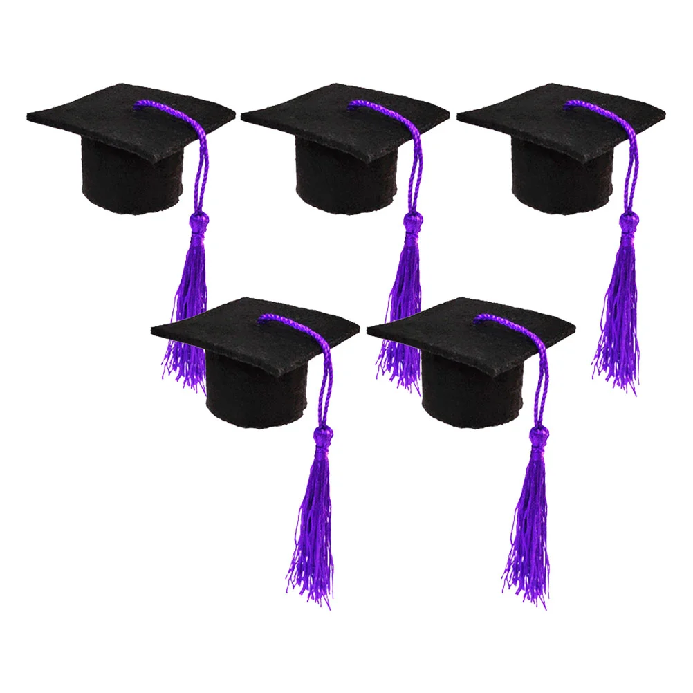 

Graduation Bottle Cap Minihat Toppers Doctoral Cover Topper Party Tassel Decorations Grad Bottles Favors Hatscaps Covers Decor