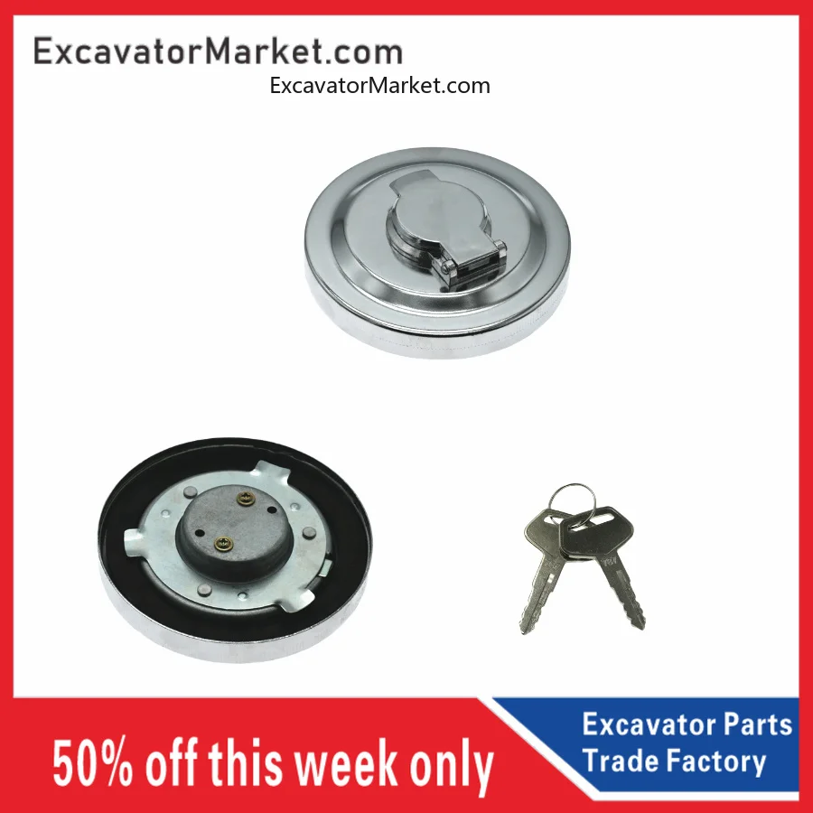 Крышка топливного бака Komatsu PC100 120 160 220 240 360 WA380-5 WA400-5 WA450 20Y-14-11160 787 Ключ крышки