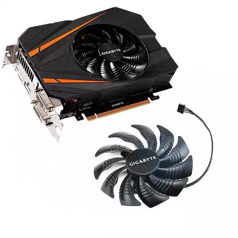 88 мм T129215SU PLD09210S12HH DC 12 0.5A для Gigabyte Geforce GTX 1080 GTX1070 1060 1050 Ti вентилятор Mini ITX G1 Radeon