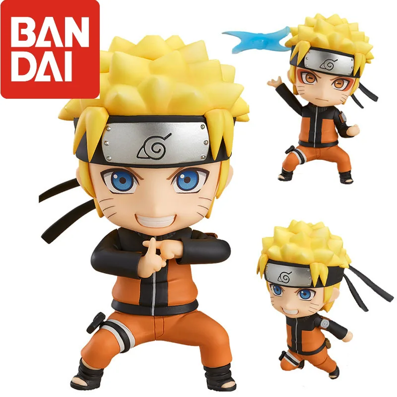 

GSC Genuine Nendoroid Naruto: Shippūden Uzumaki Naruto Joints Movable Anime Action Figure Toys for Boys Kids Gifts Ornaments