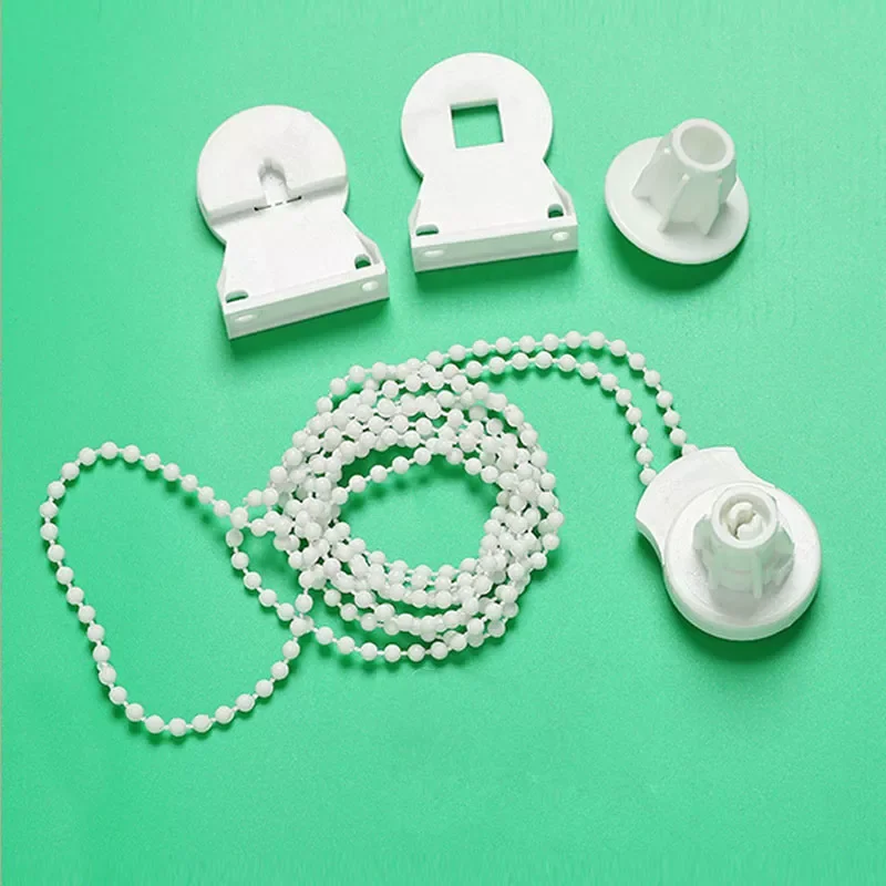 

Curtain Accessories Roman Bead Chain Control Ends Window Treatments Hardware 25/28/38mm Kit Home Decor Roller Blind Shade Cluth