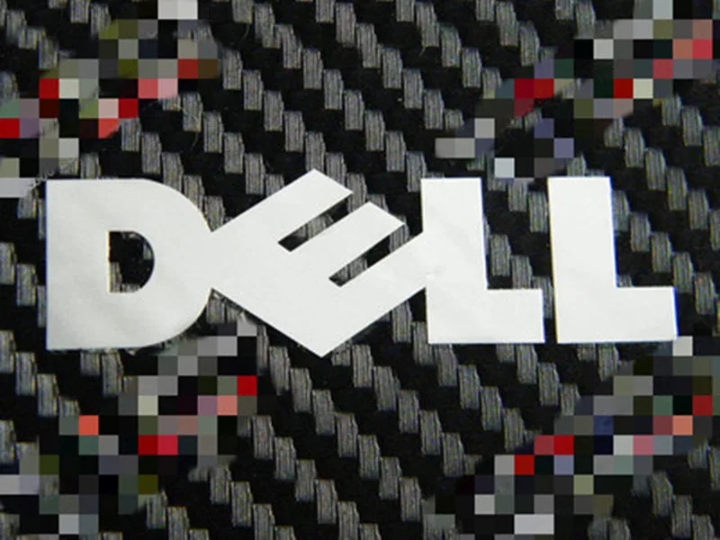 Металлическая наклейка с логотипом DELL для ноутбука ПК планшета