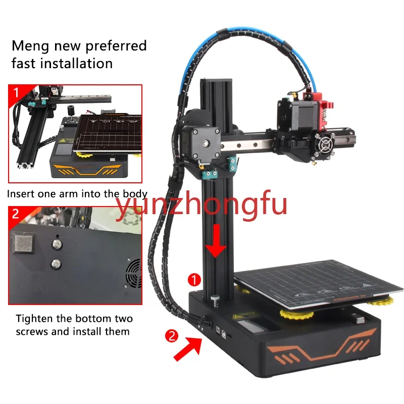 Прямая поставка образовательный 3D-принтер для детей высокоскоростной KP3S
