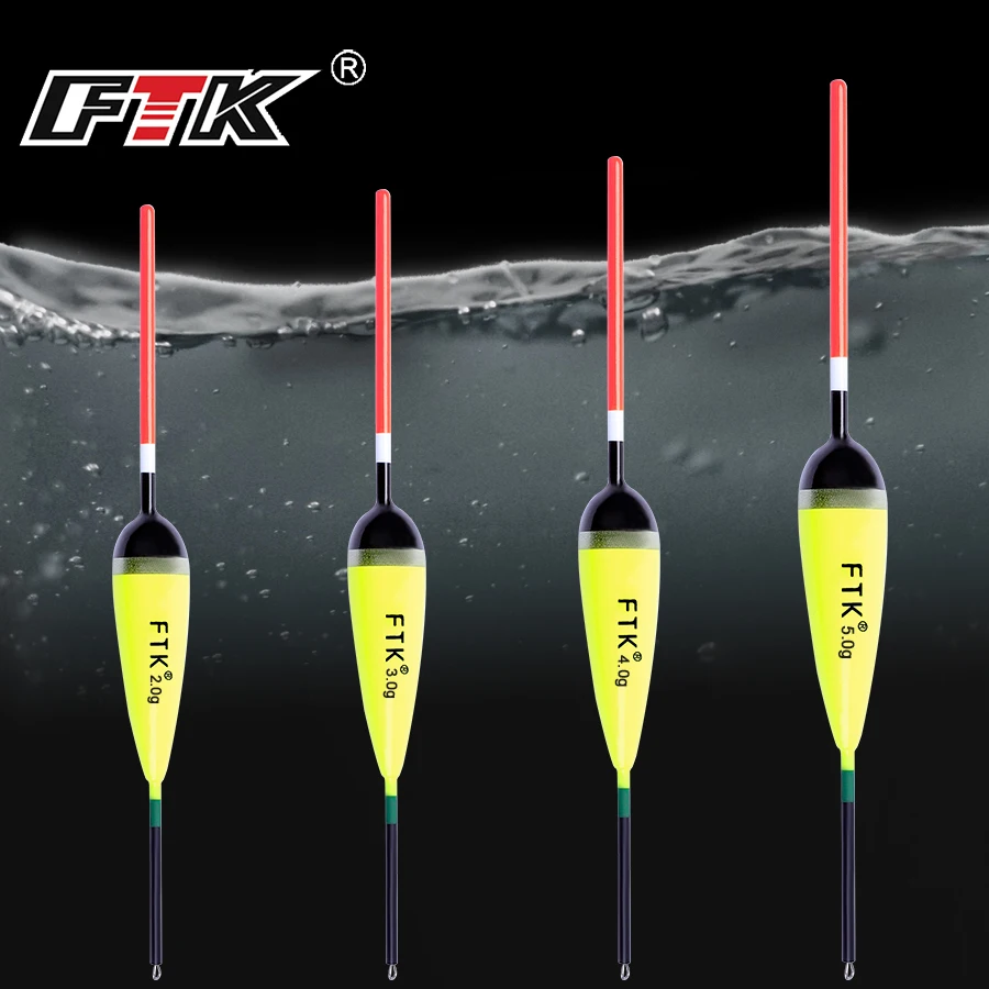 FTK 5 шт. поплавок Barguzinsky Fir 2 г-5 г длина рыболовного поплавка 15 5-20 см вертикальный