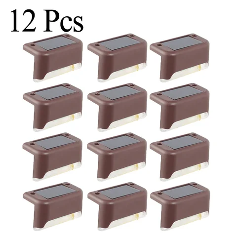 Светодиодные солнечные лампы для ступеней 1-12 шт.