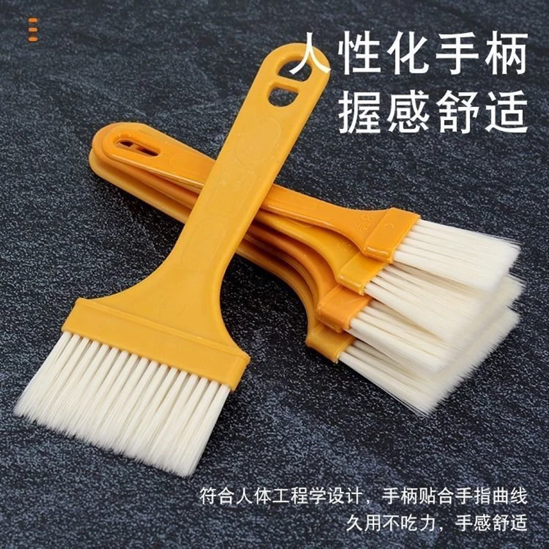 

4Pcs High Temperature Barbecue Brush Home Oil Brush Baking Fried Skewer Cooking Food Grade Not to Lose Hair Oil Brush