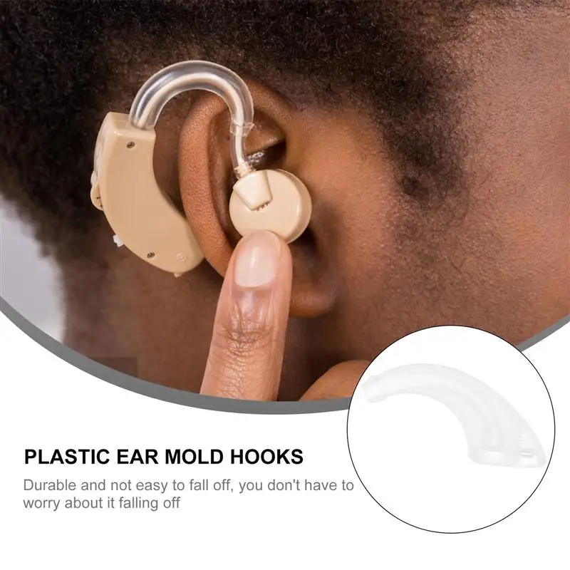 

Hearing Aid Ear Hook Plastic Ear Mold Hook Hearing Aid Accessory Part Earmold Hook For Making Earmolds For Custom Hearing Aids