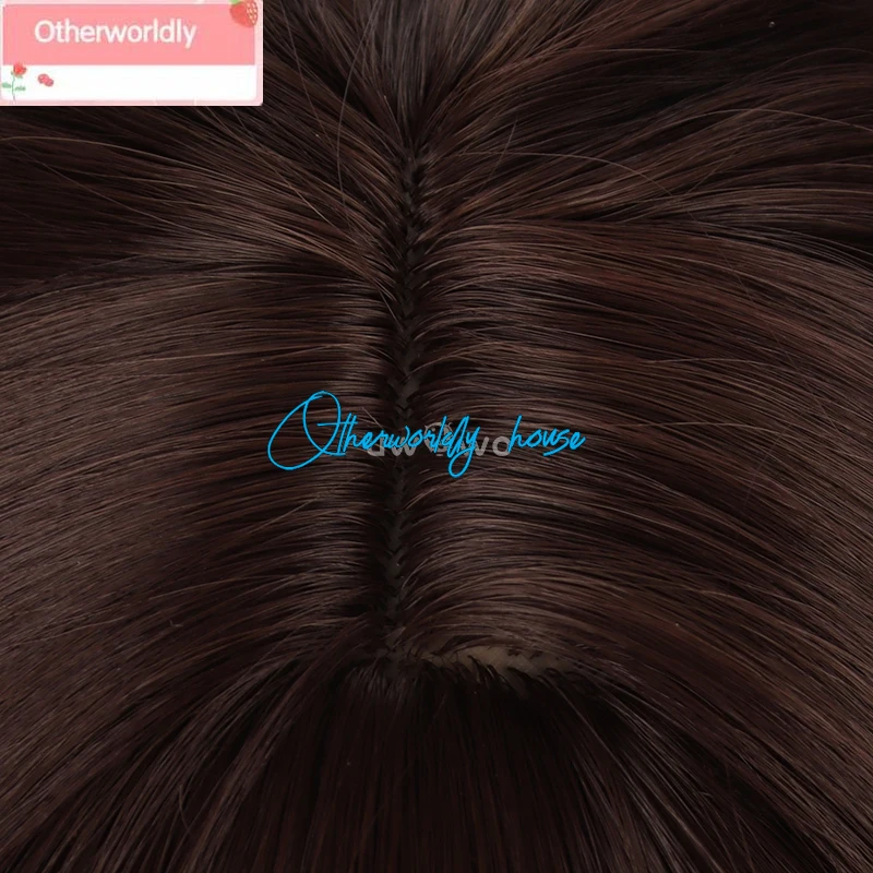 Парик для косплея Ting Yun с ушками Honkai Star Rail Tingyun парик из коричневых волос