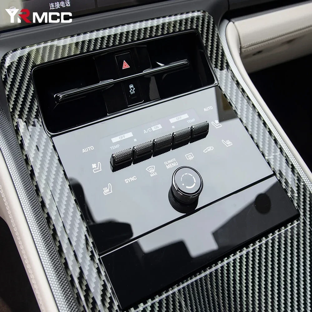 Автомобильные наклейки из углеродного волокна глянцевая черная виниловая